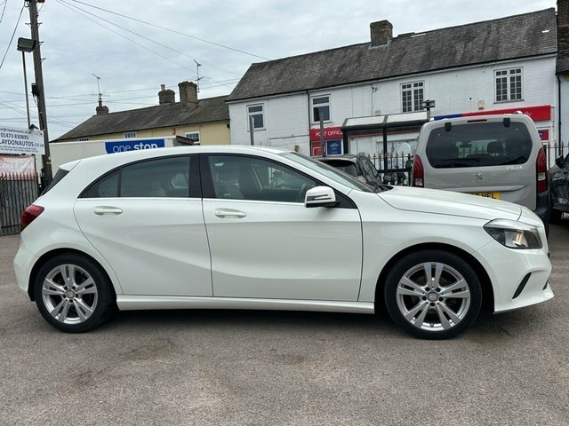 Mercedes-Benz A Class 1.5 A180d Sport Hatchback Euro 6 White #3