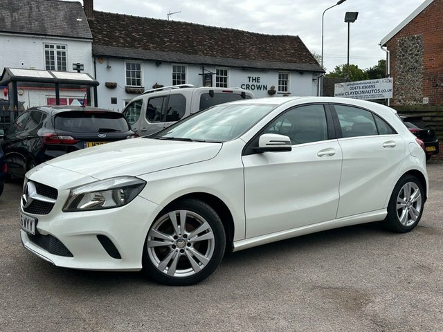 Mercedes-Benz A Class 1.5 A180d Sport Hatchback Euro 6 White #2