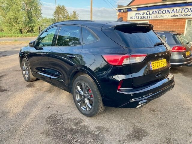 Ford Kuga 2.5 Ecoboost Duratec14.4kwh St-line Suv BT22PDU Black #4