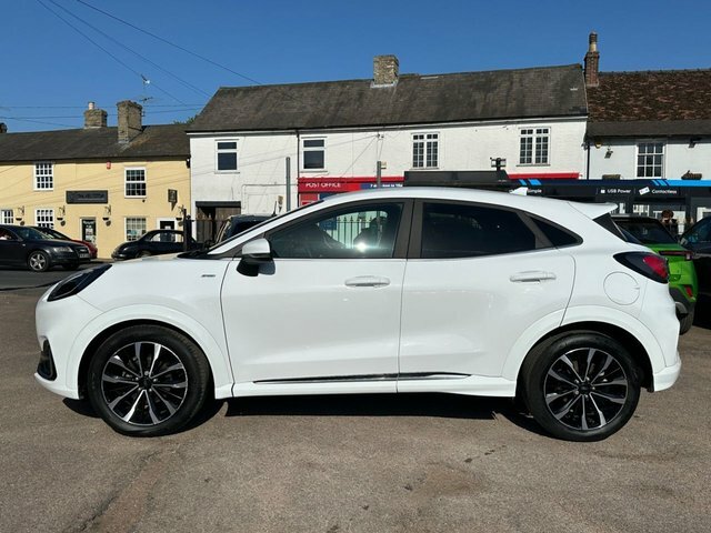 Ford Puma 1.0T Ecoboost Mhev St-line Vignale Suv EN72LFT White #4