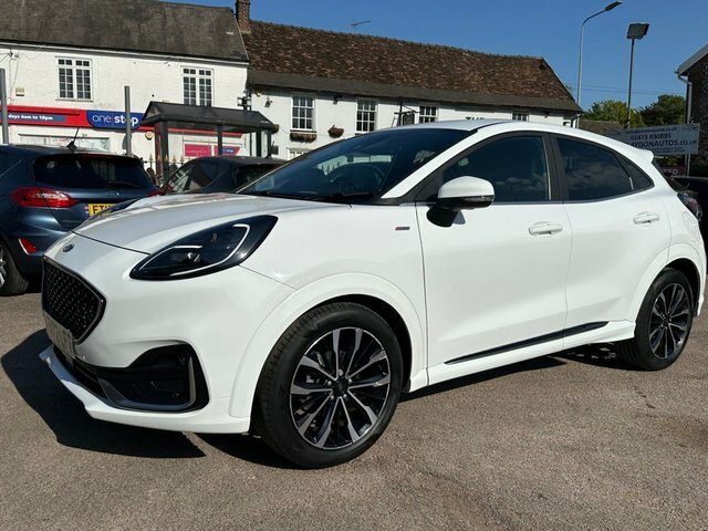Ford Puma 1.0T Ecoboost Mhev St-line Vignale Suv EN72LFT White #2