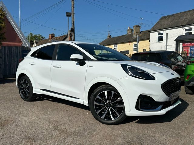 Ford Puma 1.0T Ecoboost Mhev St-line Vignale Suv White