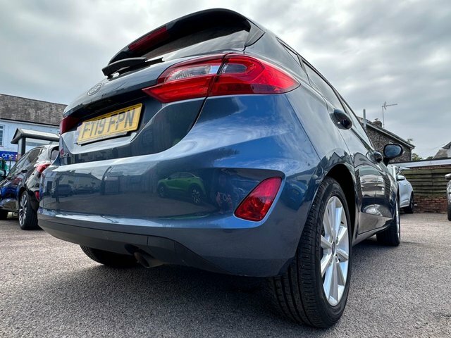 Ford Fiesta 1.0T Ecoboost Gpf Titanium Hatchback Ma FT19FPN Blue #5