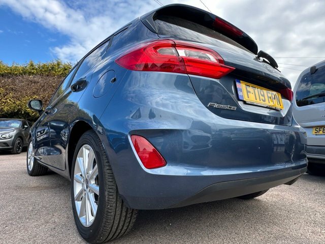 Ford Fiesta 1.0T Ecoboost Gpf Titanium Hatchback Ma FT19FPN Blue #6