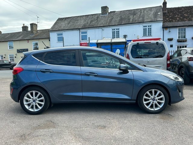 Ford Fiesta 1.0T Ecoboost Gpf Titanium Hatchback Ma FT19FPN Blue #3