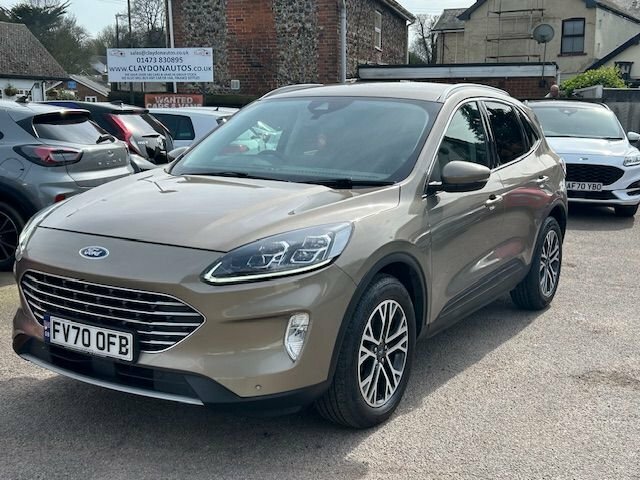 Ford Kuga 2.0 Tdci Titanium Ecoblue 190 Bhp Awd FV70OFB Silver #6