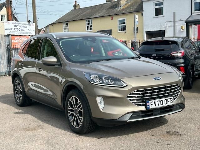 Ford Kuga 2.0 Tdci Titanium Ecoblue 190 Bhp Awd FV70OFB Silver #5