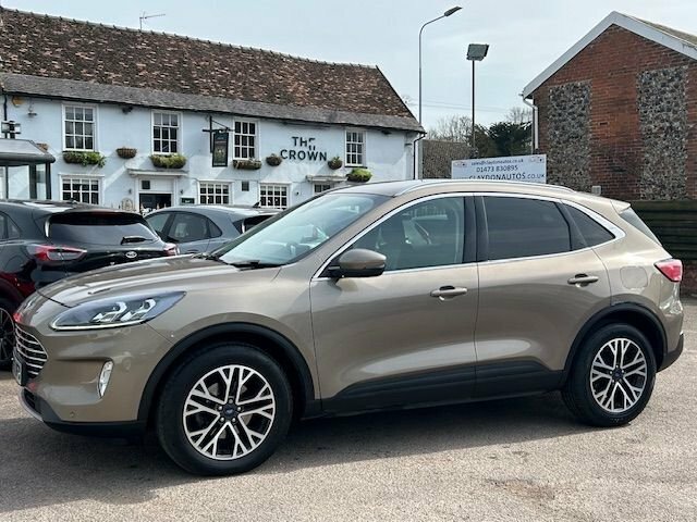 Ford Kuga 2.0 Tdci Titanium Ecoblue 190 Bhp Awd FV70OFB Silver #2