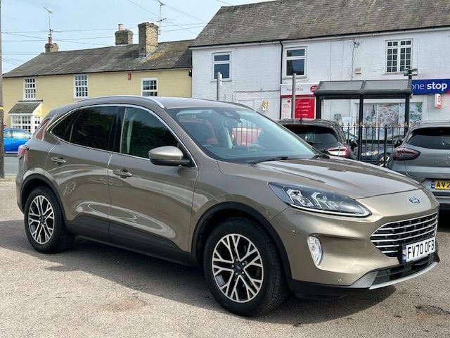 Ford Kuga 2.0 Tdci Titanium Ecoblue 190 Bhp Awd FV70OFB Silver