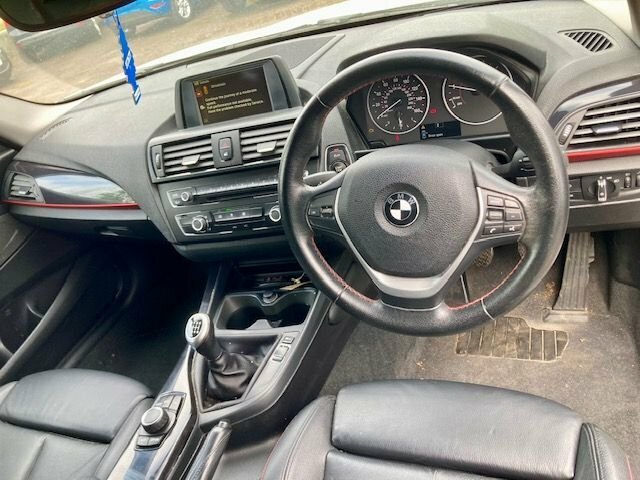 BMW 1 Series 1.6 116I Sport Hatchback Ss GL12YNZ White #6