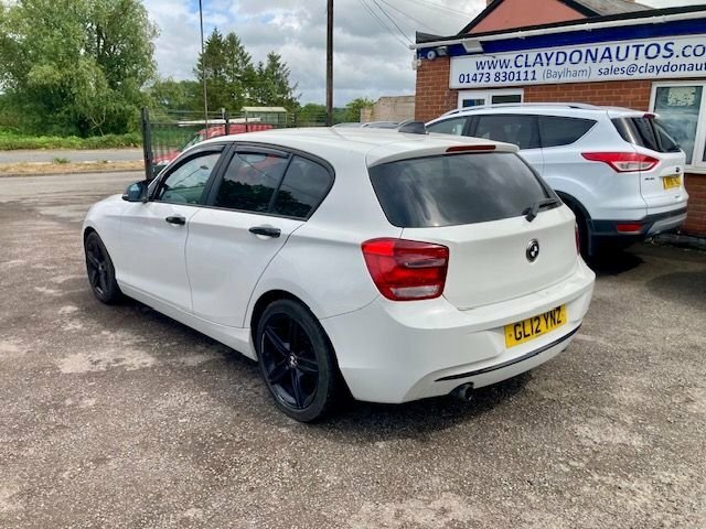 BMW 1 Series 1.6 116I Sport Hatchback Ss GL12YNZ White #4