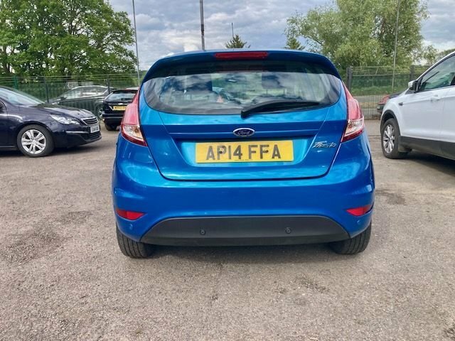 Ford Fiesta 1.0 Zetec Hatchback Ss New We AP14FFA Blue #6
