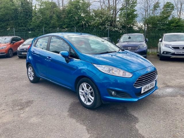 Ford Fiesta 1.0 Zetec Hatchback Ss New We Blue