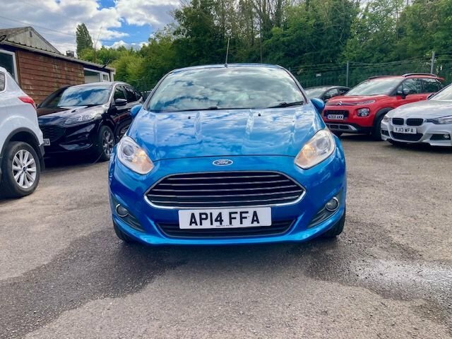 Ford Fiesta 1.0 Zetec Hatchback Ss New We AP14FFA Blue #5