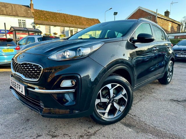 Kia Sportage 1.6 Gdi 2 Suv Euro 6 Ss 130 Bhp Wi RA68FPJ Black #2