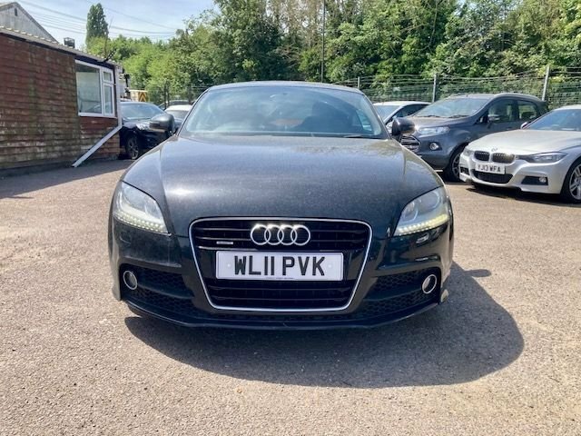 Audi TT 2.0 Tdi S Line Coupe Quattro 17 WL11PVK Black #2