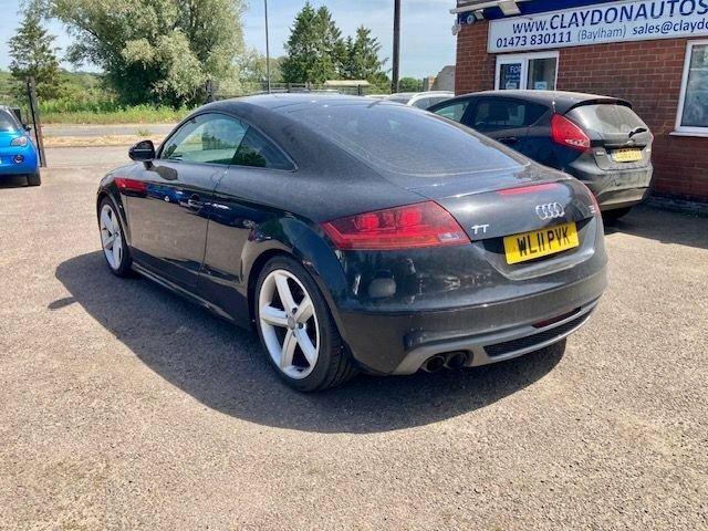 Audi TT 2.0 Tdi S Line Coupe Quattro 17 WL11PVK Black #5