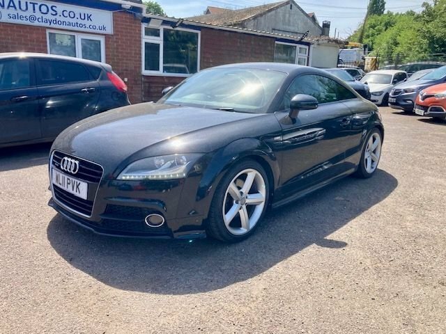 Audi TT 2.0 Tdi S Line Coupe Quattro 17 WL11PVK Black #3