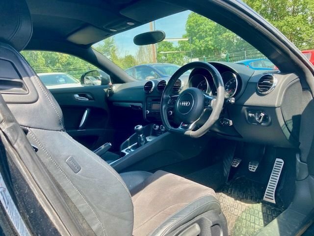 Audi TT 2.0 Tdi S Line Coupe Quattro 17 WL11PVK Black #4
