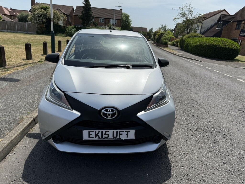 Toyota Aygo Hatchback 1.0 Vvt-i X 2015 EK15UFT Silver #3