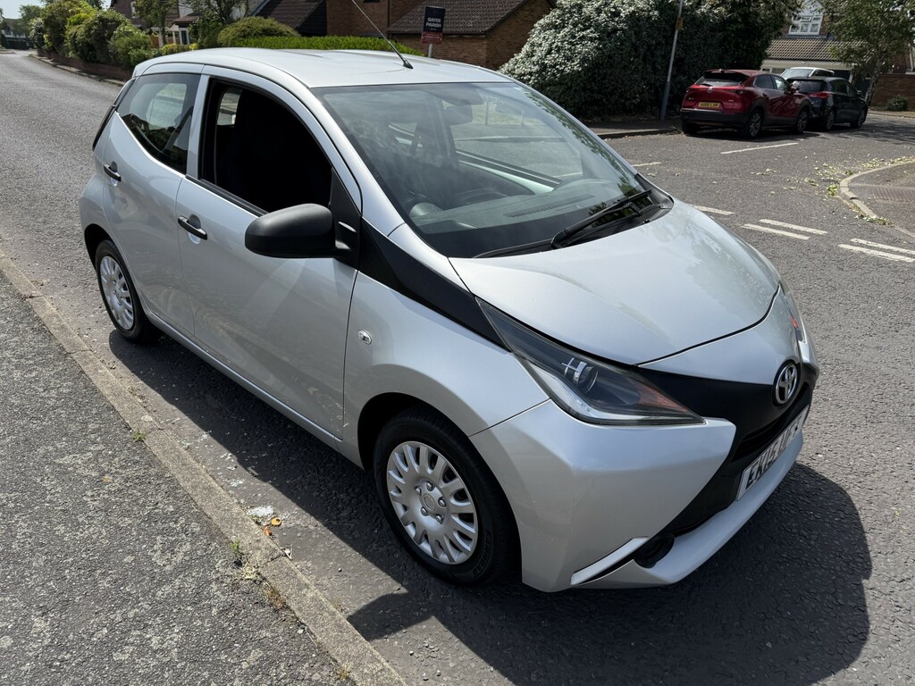 Toyota Aygo Hatchback 1.0 Vvt-i X 2015 EK15UFT Silver #2
