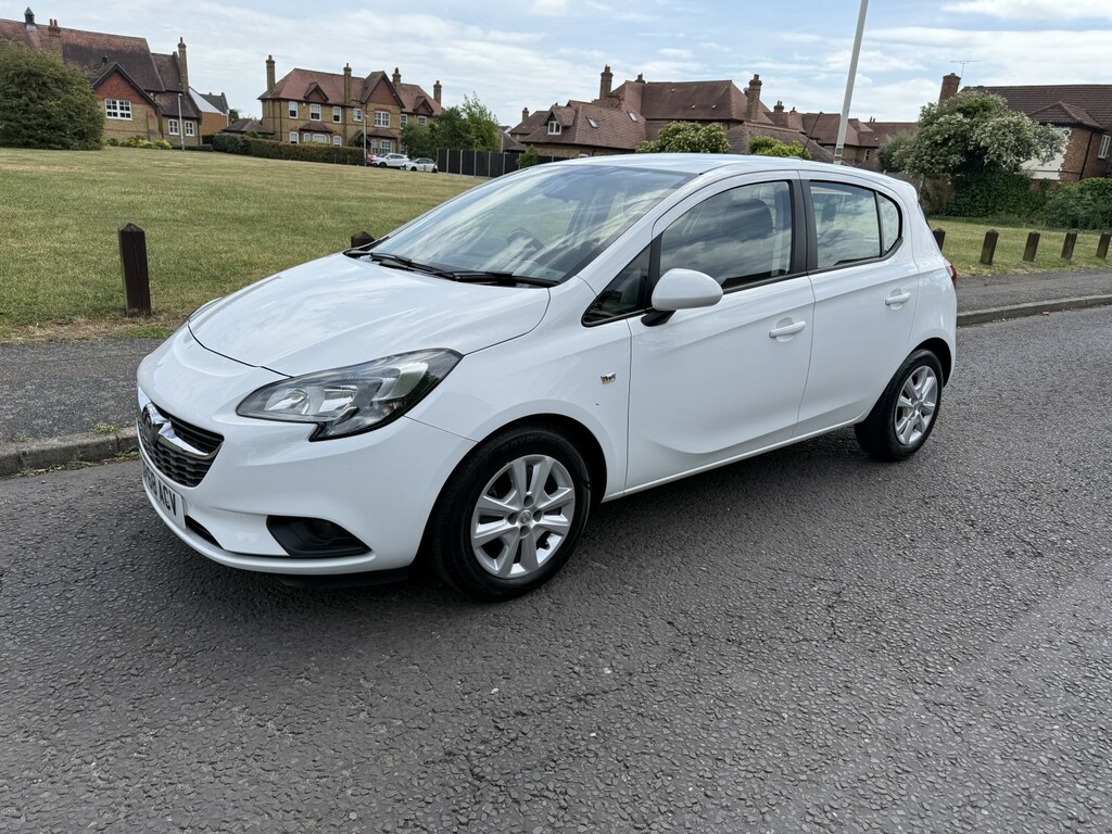 Vauxhall Corsa Hatchback 1.4 I Ecotec Design 2019 DP68ACV White #2