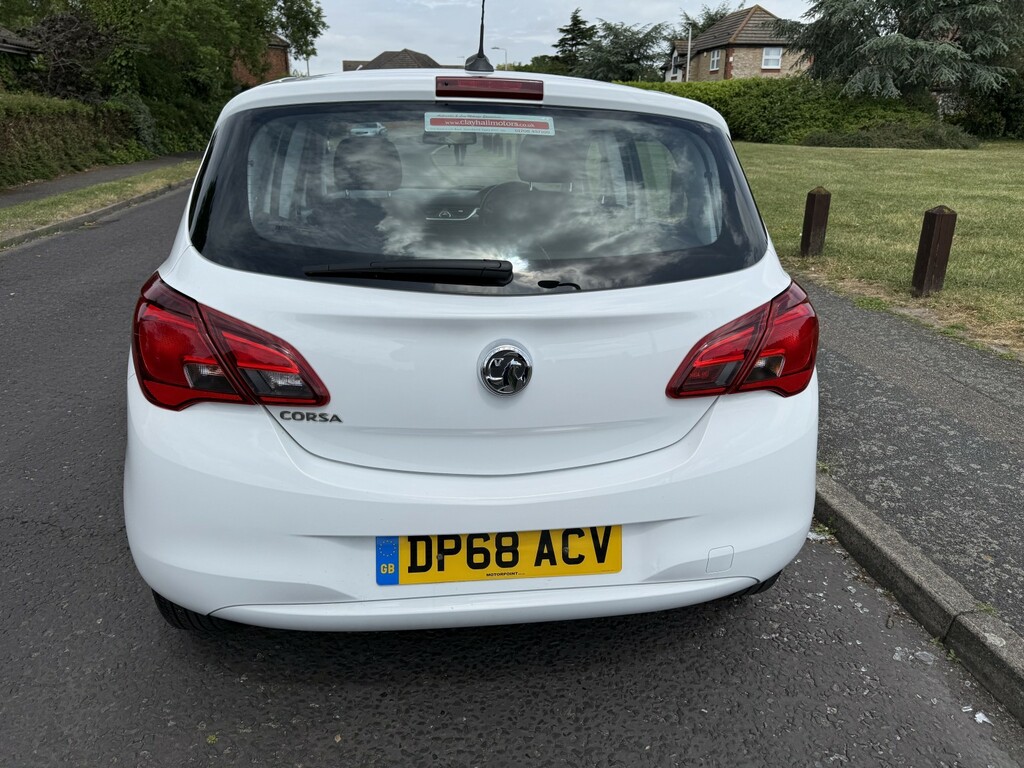 Vauxhall Corsa Hatchback 1.4 I Ecotec Design 2019 DP68ACV White #5