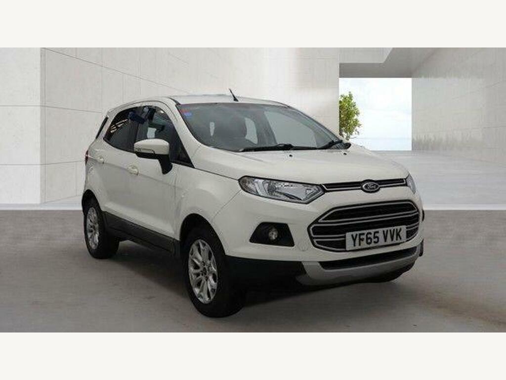 Ford Ecosport 1.0T Ecoboost Zetec 2Wd Euro 6 S S White