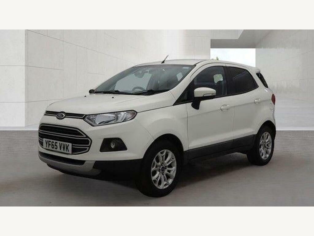Ford Ecosport 1.0T Ecoboost Zetec 2Wd Euro 6 S S YF65VVK White #2