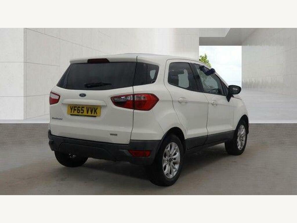 Ford Ecosport 1.0T Ecoboost Zetec 2Wd Euro 6 S S YF65VVK White #4