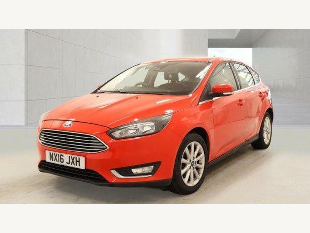 Ford Focus 1.0T Ecoboost Titanium Euro 6 S S NX16JXH Red #2