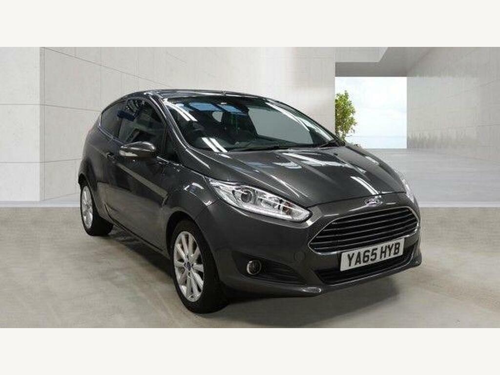 Ford Fiesta 1.0T Ecoboost Titanium Euro 6 S S Grey