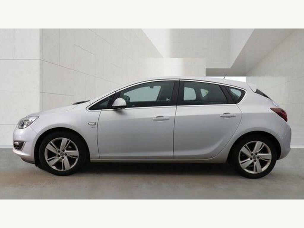 Vauxhall Astra 1.6I Sri Euro 6 VE65GUJ Silver #6