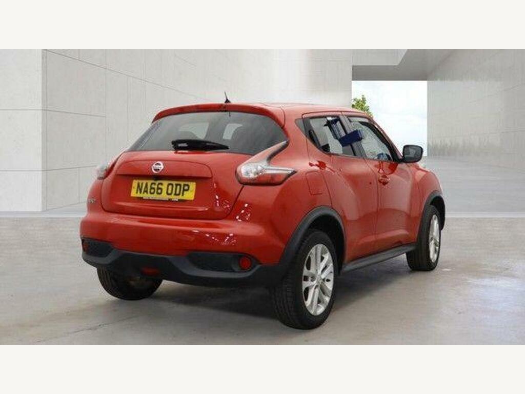Nissan Juke 1.5 Dci Acenta Euro 6 S S NA66ODP Red #4