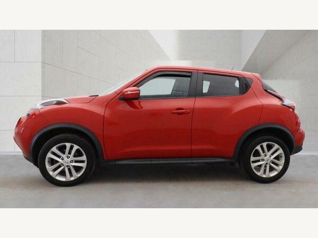 Nissan Juke 1.5 Dci Acenta Euro 6 S S NA66ODP Red #6