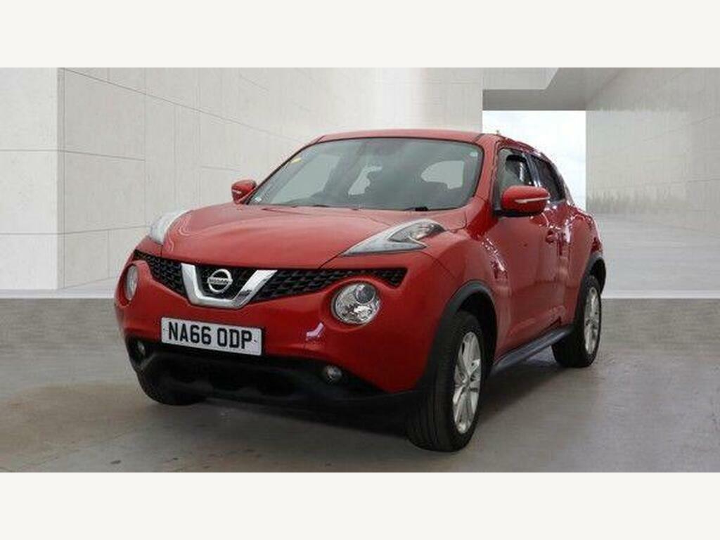 Nissan Juke 1.5 Dci Acenta Euro 6 S S NA66ODP Red #2