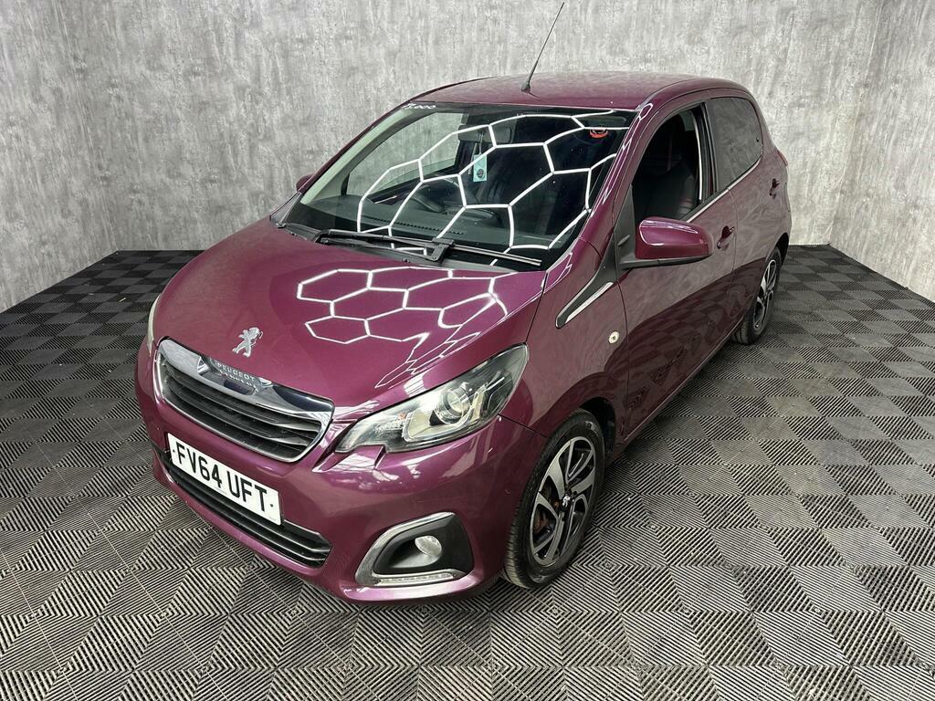 Peugeot 108 1.2 Vti Puretech Allure Euro 5 FV64UFT Purple #2