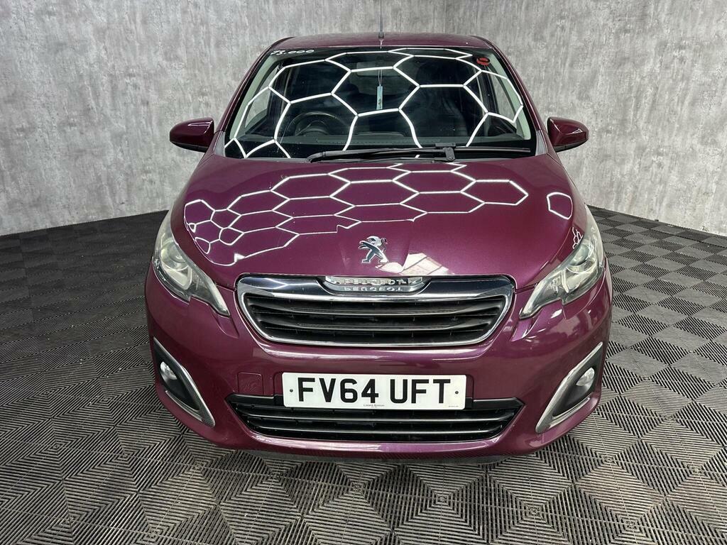 Peugeot 108 1.2 Vti Puretech Allure Euro 5 FV64UFT Purple #3