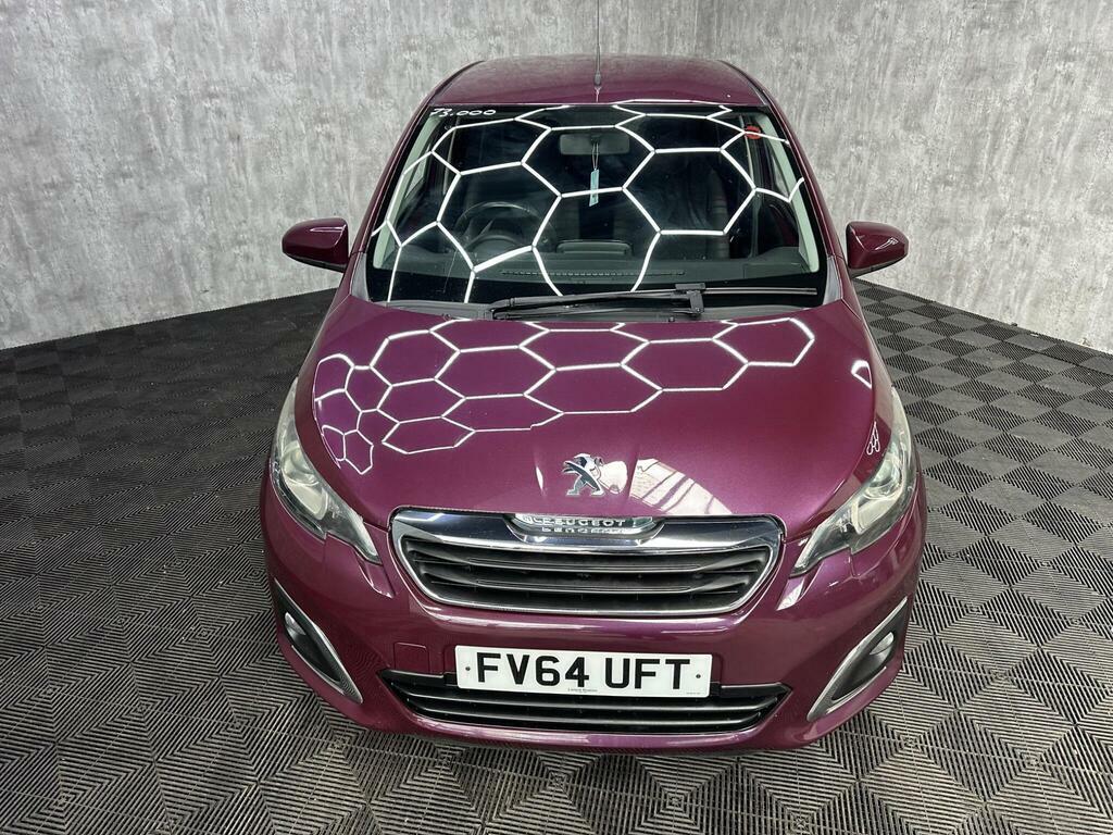 Peugeot 108 1.2 Vti Puretech Allure Euro 5 FV64UFT Purple #4
