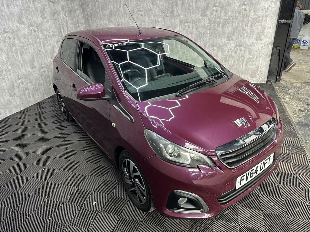 Peugeot 108 1.2 Vti Puretech Allure Euro 5 FV64UFT Purple #6