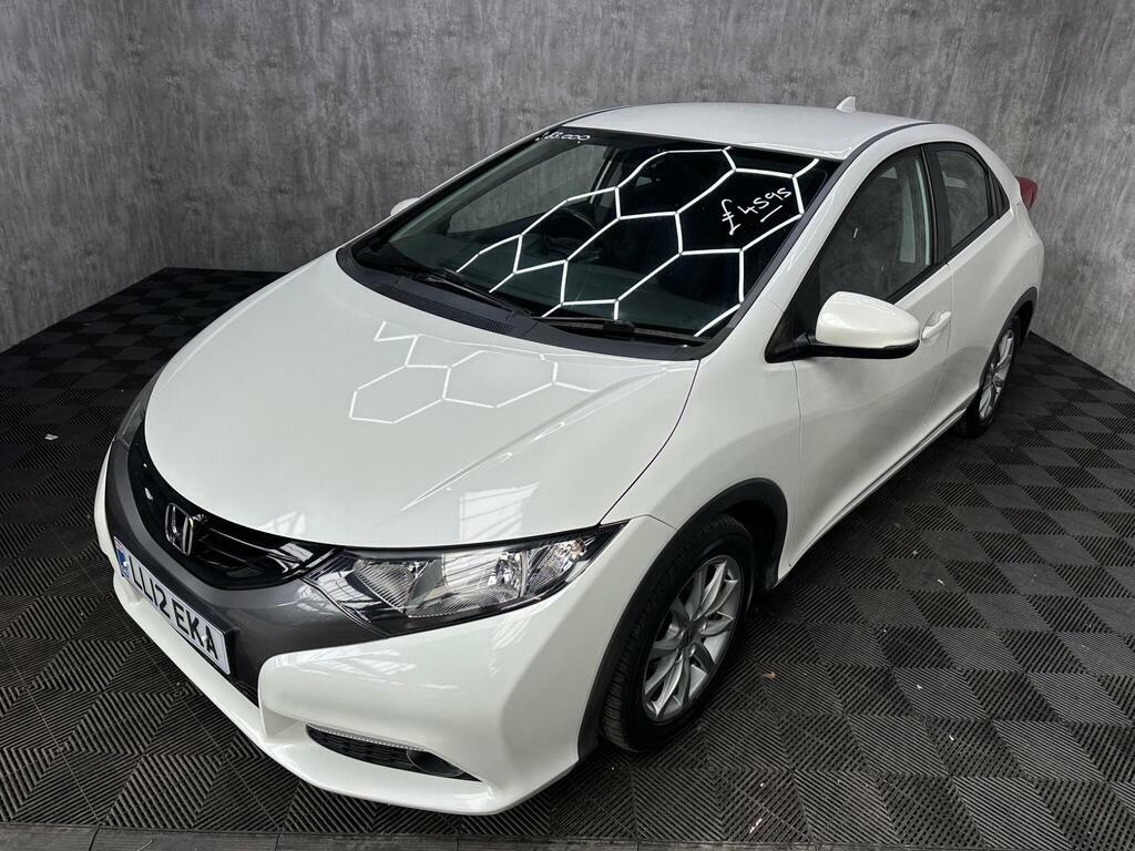 Honda Civic 1.8 I-vtec Es Euro 5 S S White #3