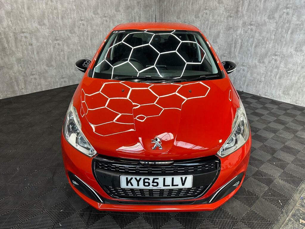 Peugeot 208 1.2 Puretech Allure Euro 6 KY65LLV Orange #4