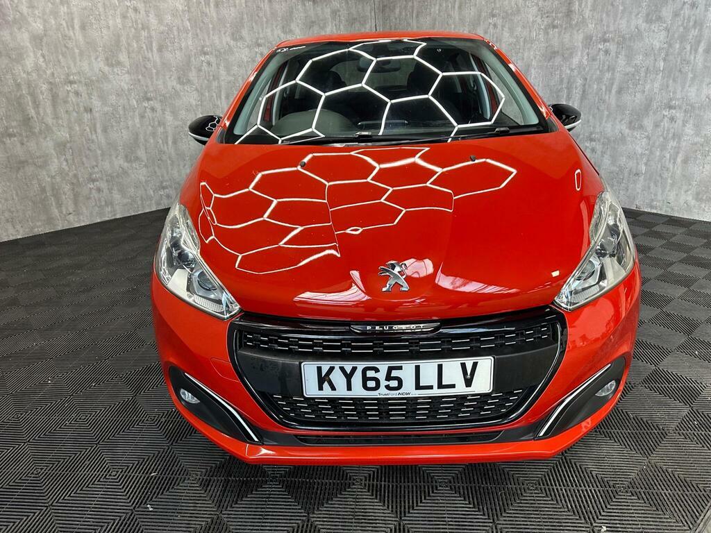 Peugeot 208 1.2 Puretech Allure Euro 6 KY65LLV Orange #3