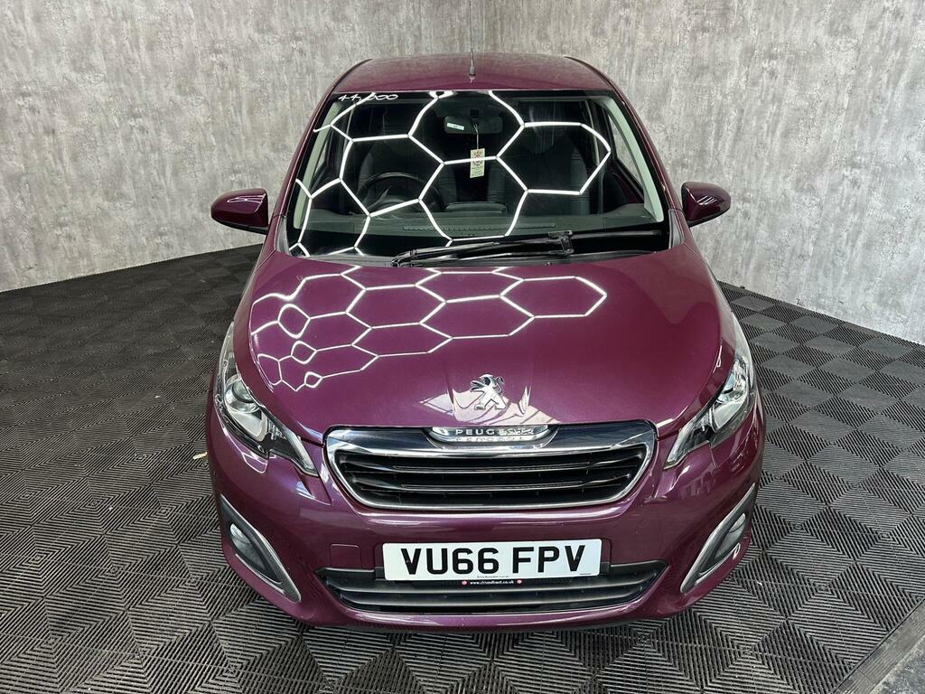 Peugeot 108 1.2 Puretech Allure Euro 6 VU66FPV Purple #4