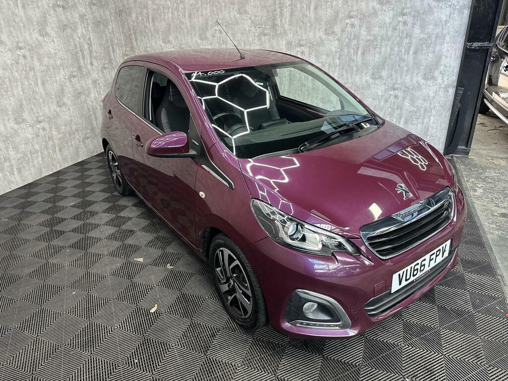 Peugeot 108 1.2 Puretech Allure Euro 6 VU66FPV Purple #6