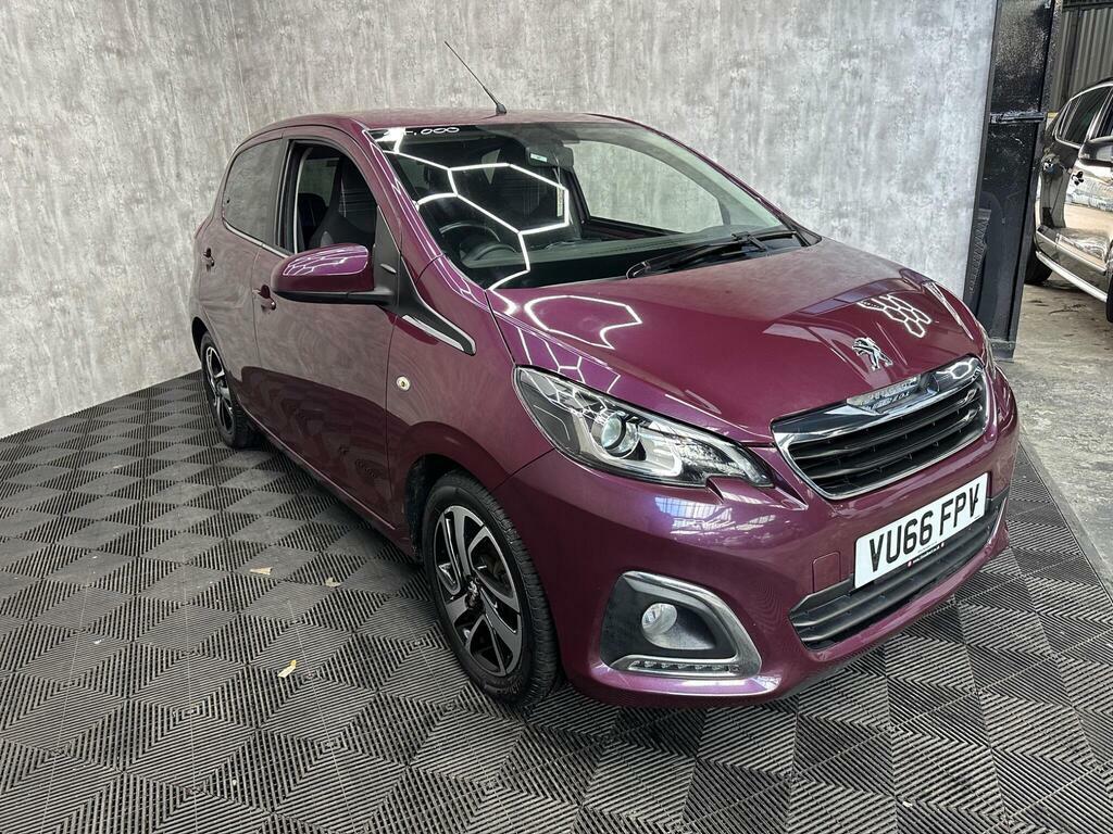 Peugeot 108 1.2 Puretech Allure Euro 6 VU66FPV Purple #5