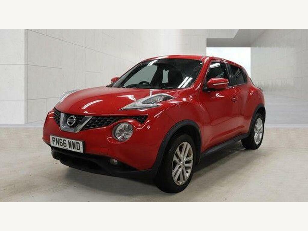 Nissan Juke 1.6 N-connecta Xtron Euro 6 PN66WWD Red #2