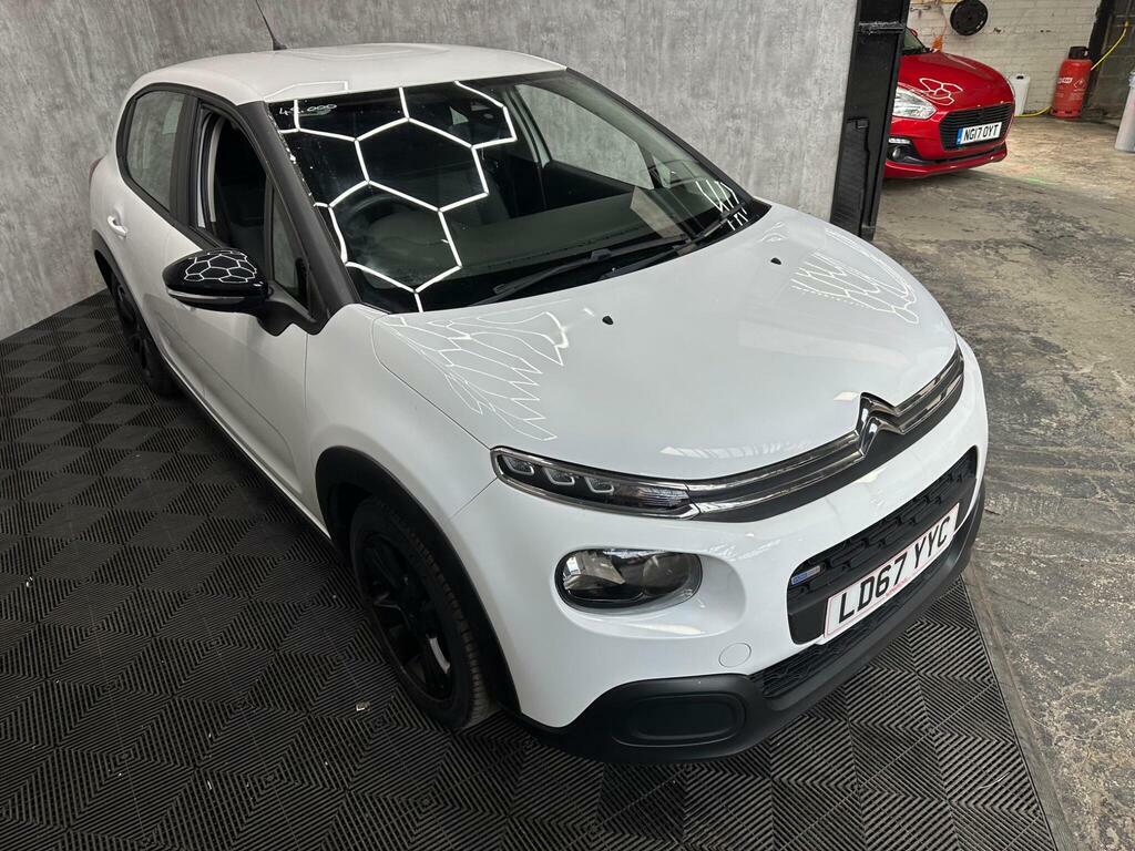 Citroen C3 1.2 Puretech Feel Euro 6 LD67YYC White #6