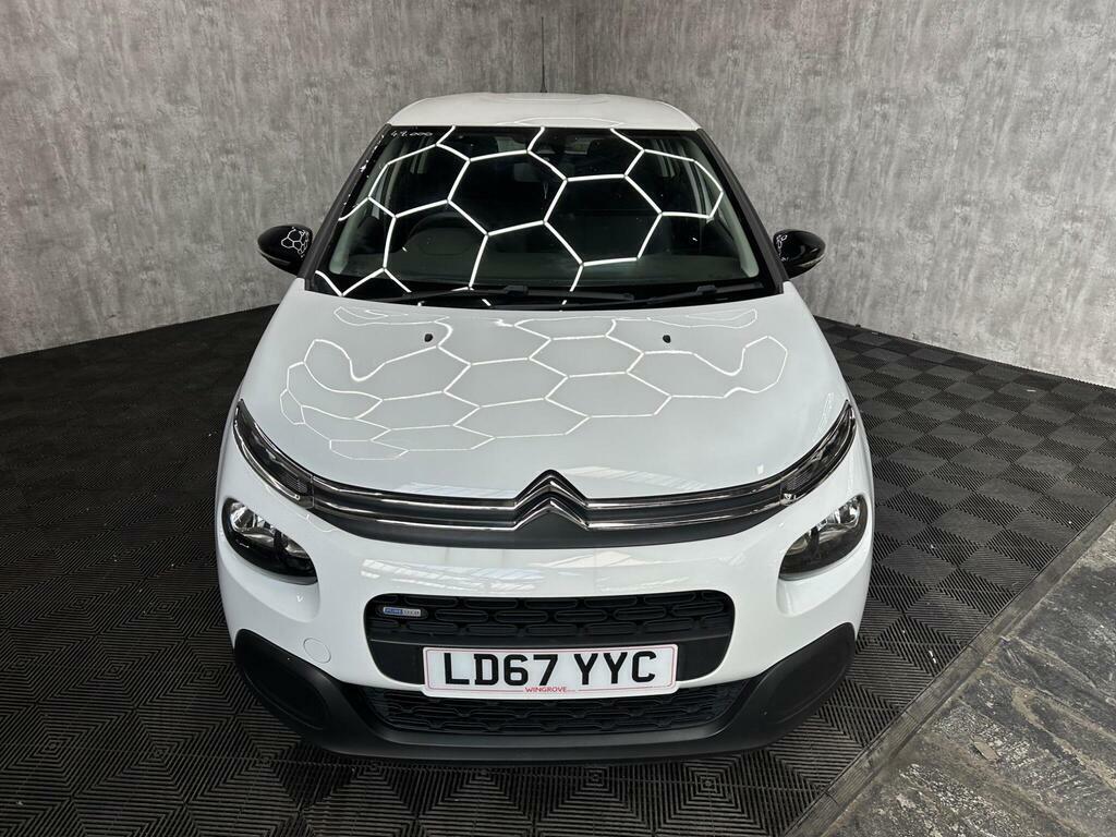 Citroen C3 1.2 Puretech Feel Euro 6 LD67YYC White #4