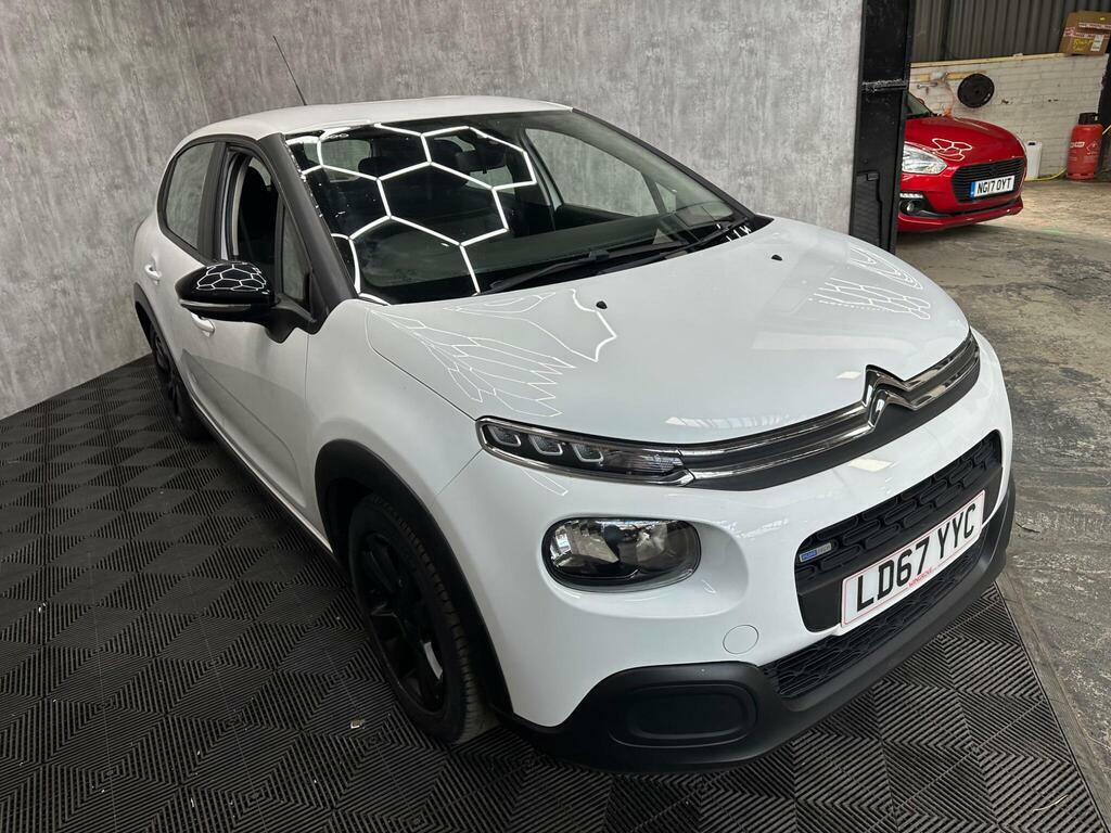 Citroen C3 1.2 Puretech Feel Euro 6 LD67YYC White #5